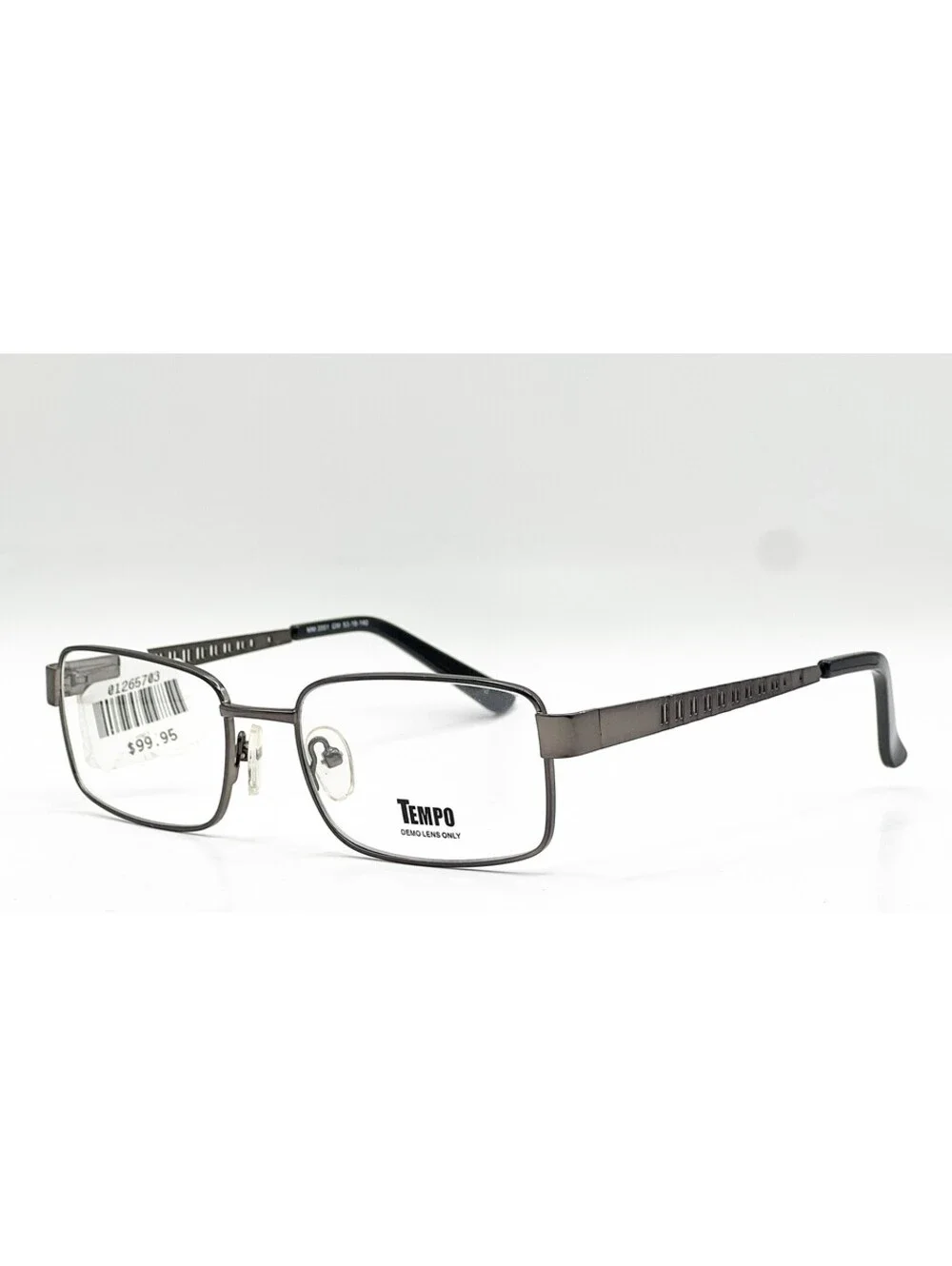 Tempo Mm 3001 Gm Gunmetal Authentic Eyeglasses 53-18-140